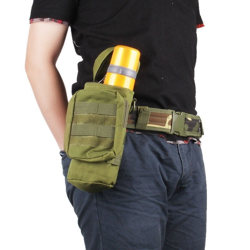Tactical MOLLE Water Bottle Pouch | EDC Gear for Camping & Hiking