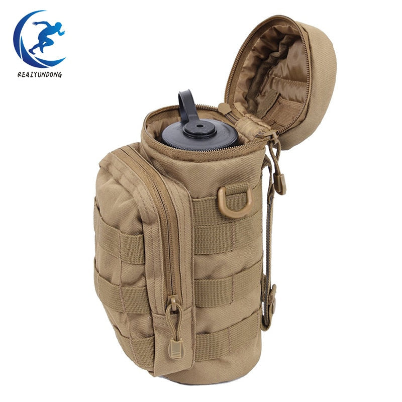 Tactical MOLLE Water Bottle Pouch | EDC Gear for Camping & Hiking