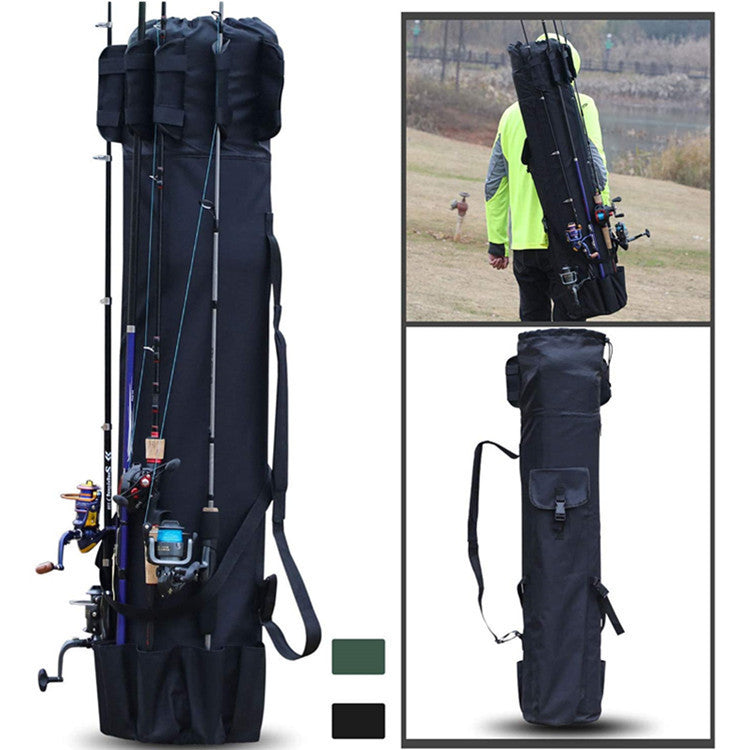 Multifunctional Fishing Rod & Gear Storage Bag | 123cm Cylinder Case
