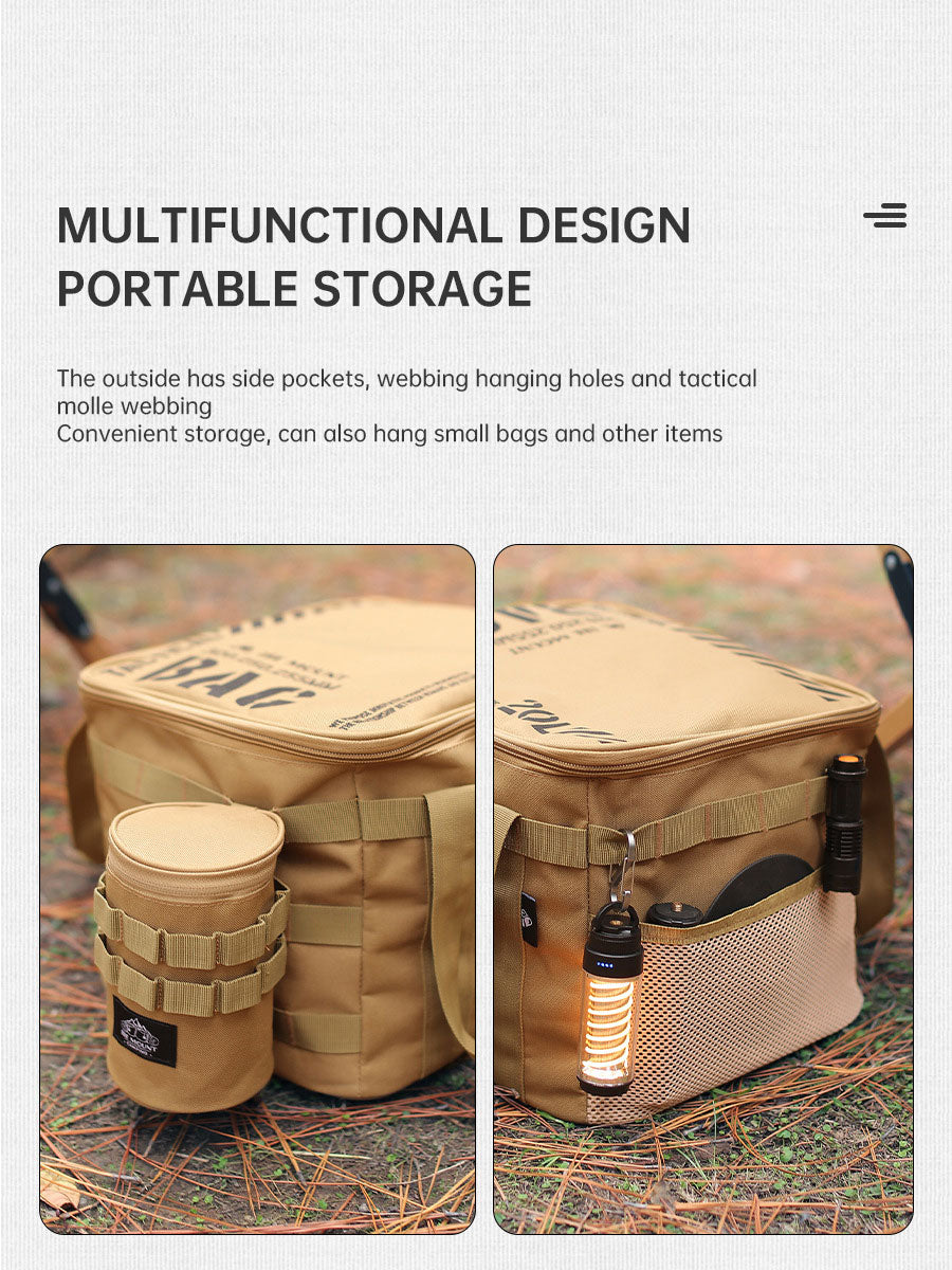 20L Camping Storage Bag | Gas Tank & Cookware Organizer