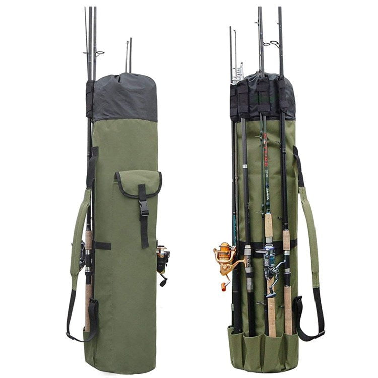 Multifunctional Fishing Rod & Gear Storage Bag | 123cm Cylinder Case