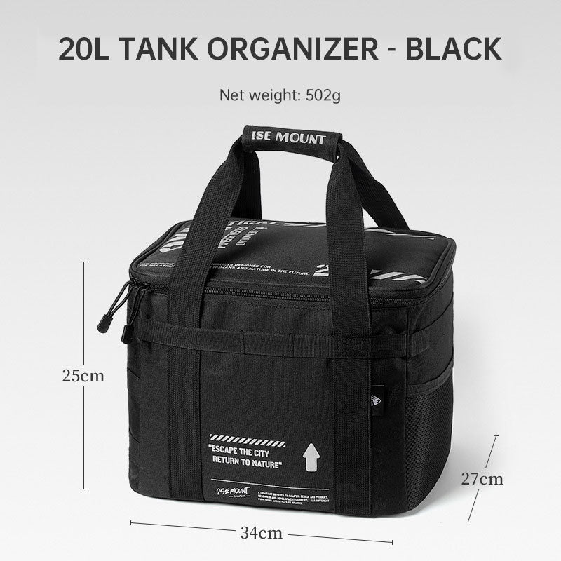 20L Camping Storage Bag | Gas Tank & Cookware Organizer
