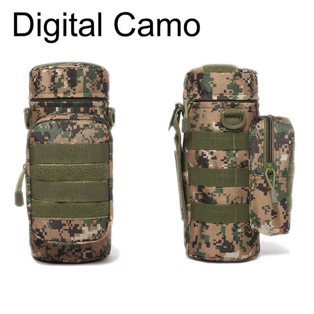 Tactical MOLLE Water Bottle Pouch | EDC Gear for Camping & Hiking