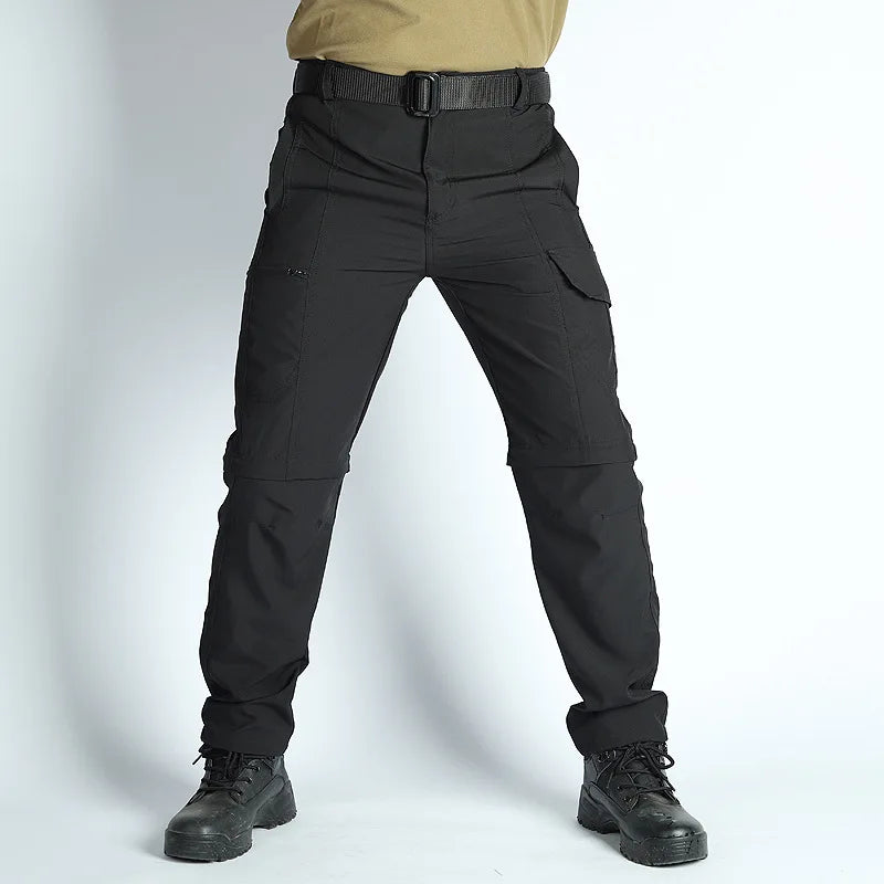 Men’s Hiking Pants: Convertible, Lightweight, Waterproof, Quick Dry, Outdoor, Fishing, Travel, Safari, Camping, Detachable.