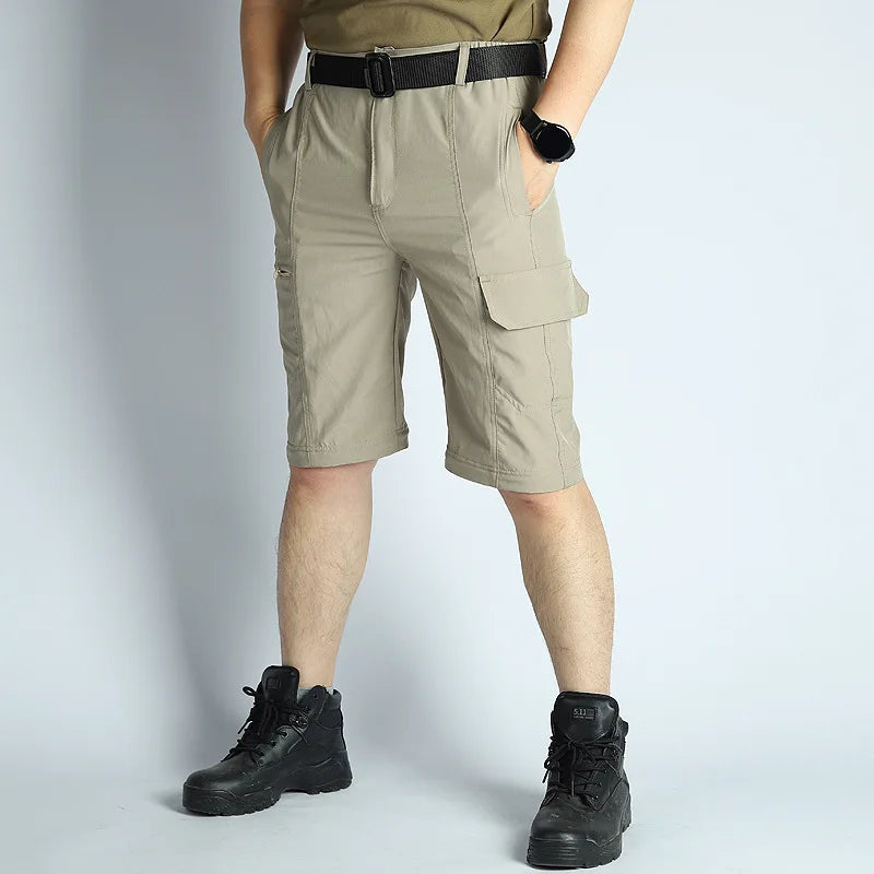 Men’s Hiking Pants: Convertible, Lightweight, Waterproof, Quick Dry, Outdoor, Fishing, Travel, Safari, Camping, Detachable.