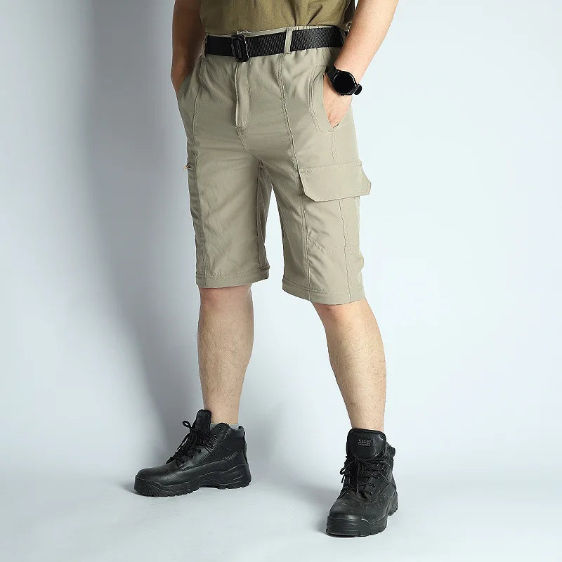 Men’s Hiking Pants: Convertible, Lightweight, Waterproof, Quick Dry, Outdoor, Fishing, Travel, Safari, Camping, Detachable.