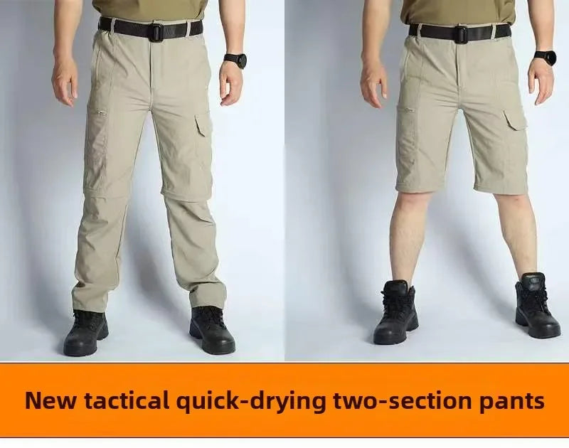 Men’s Hiking Pants: Convertible, Lightweight, Waterproof, Quick Dry, Outdoor, Fishing, Travel, Safari, Camping, Detachable.